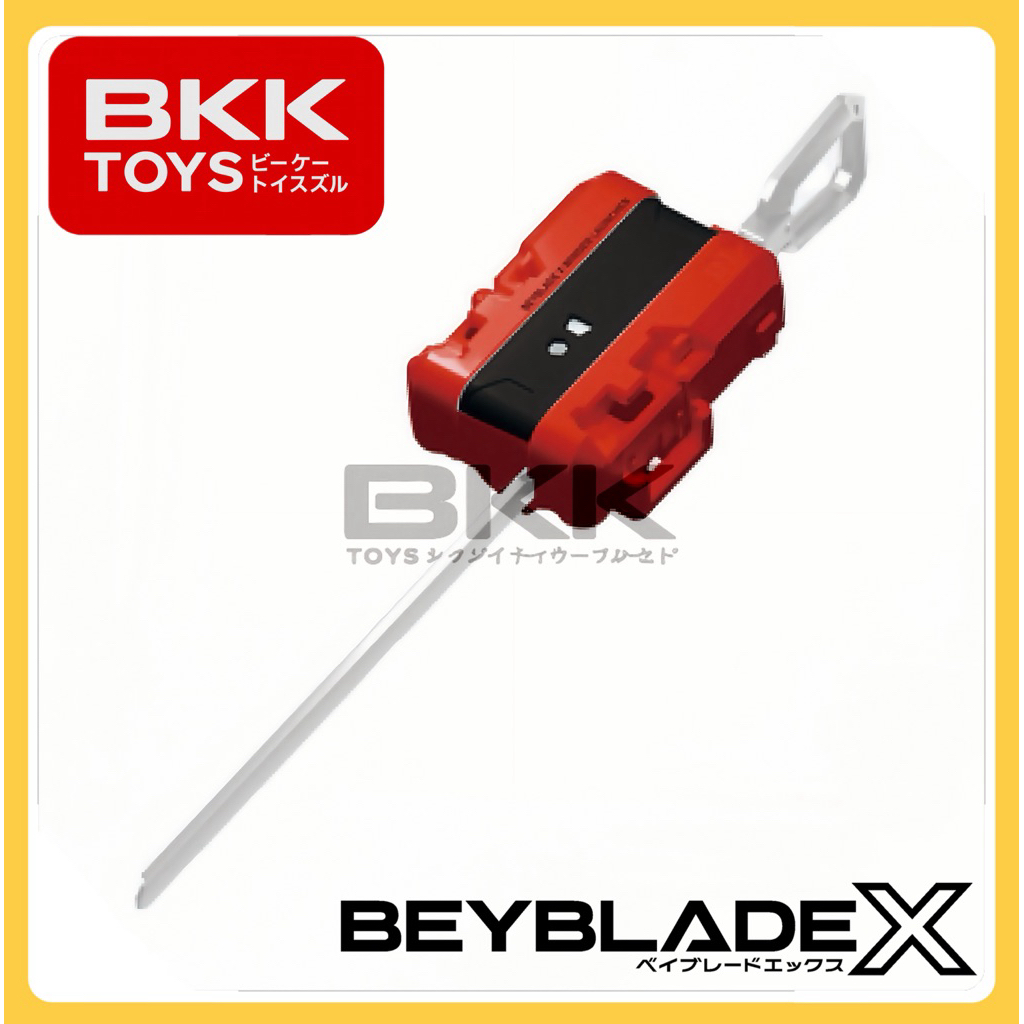 [ ของแท้ พร้อมส่ง ] BEYBLADE X TAKARA TOMY LAUNCHER BX-46 แดง ดำ