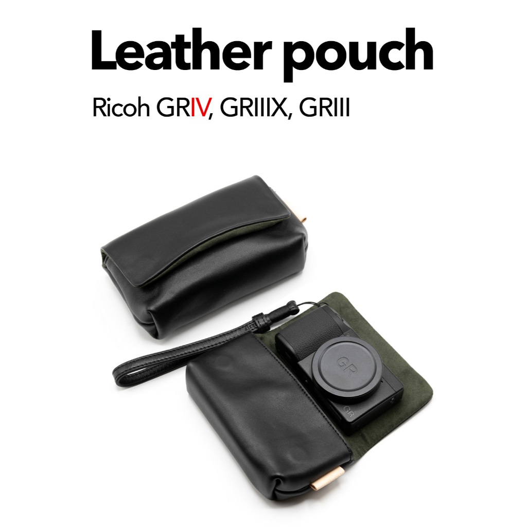 กระเป๋ากล้อง Ricoh GRIV GRIIIX GRIII ซองกล้อง MeKee หนังแท้ Small