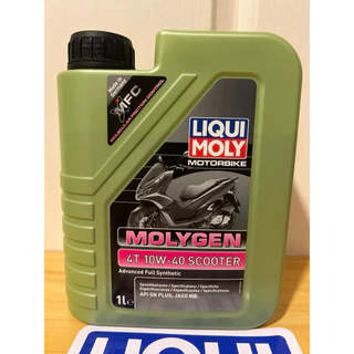 น้ำมันเครื่อง LIQUI MOLY MOLYGEN 10w-40 scooter ขนาด 1 ลิตร
