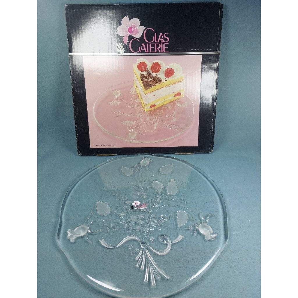 WMF   จานแก้วคริสตัล