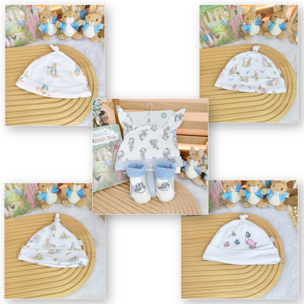 amilybabyshop : 🌈หมวกแรกเกิด🧸Peter Rabbit & JoJo Maman Bebe🧸สินค้าพร้อมส่ง🚛