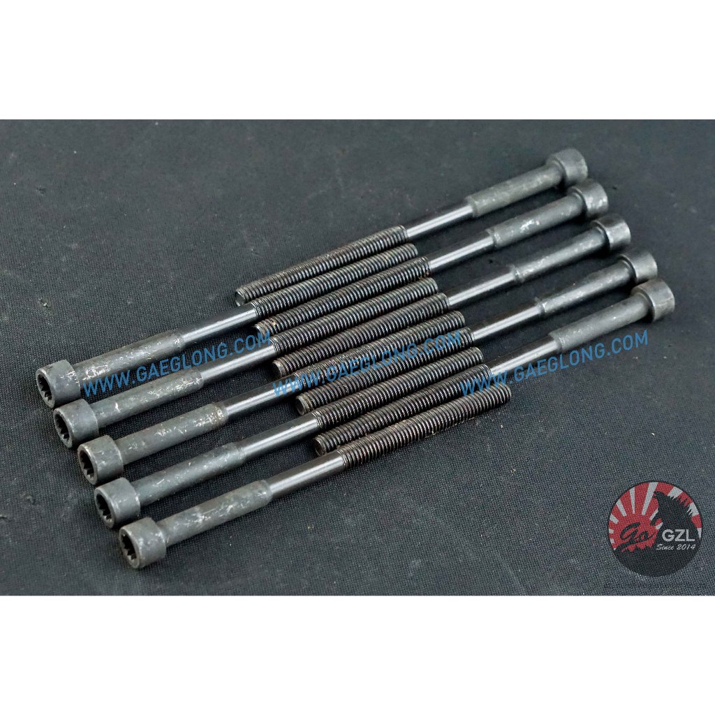 น็อตฝาสูบใหม่ Vios, Yaris (โตโยต้า วีออส, ยาริส) 1NZ-FE 1.5/2NZ-FE 1.3 เบนซิน อะไหล่รถยนต์ toyota GZ