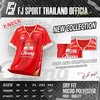 เสื้อกีฬา พิมพ์ลาย คอวาย แบรนด์Jew