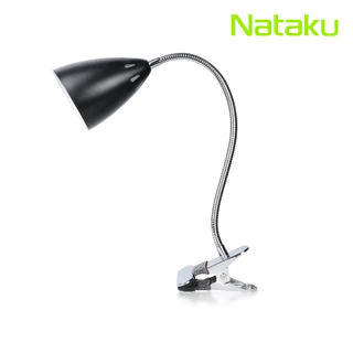 Nataku โคมไฟหนีบโต๊ะ ไฟหนีบโต๊ะ Clip lamp ปรับโค้งงอได้ ขั้วE27 สวิตซ์ปิด-เปิด แสงสว่าง ถนอมสายตา