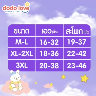 [1แถม1] DODOLOVE ผ้าอนามัยแบบกางเกง SANITARY NAPKIN PANTS ผ้าอนามัย คุณแม่หลังคลอด ผ้าอนามัยคุณแม่