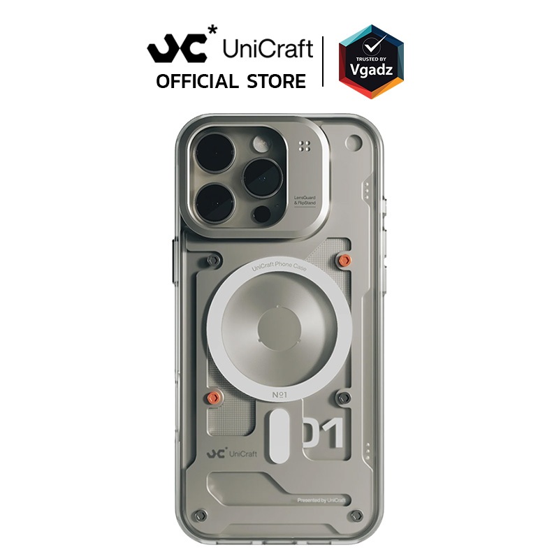 Unicraft เคสสำหรับ iPhone 15 Pro max / 16 Pro max รุ่น Unicraft No.01