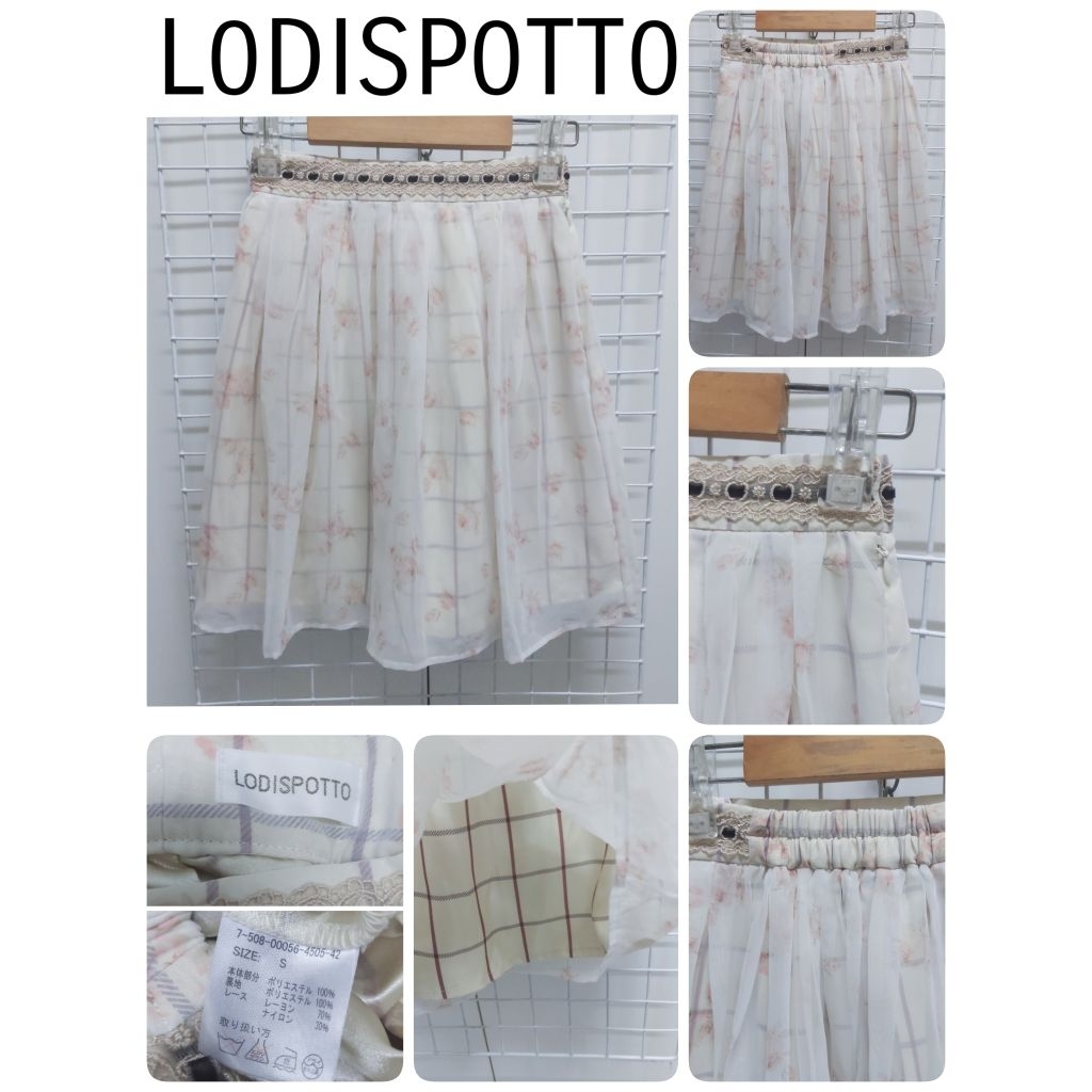 4518. L0DISP0TT0 กระโปรงสั้นญี่ปุ่นมือสอง