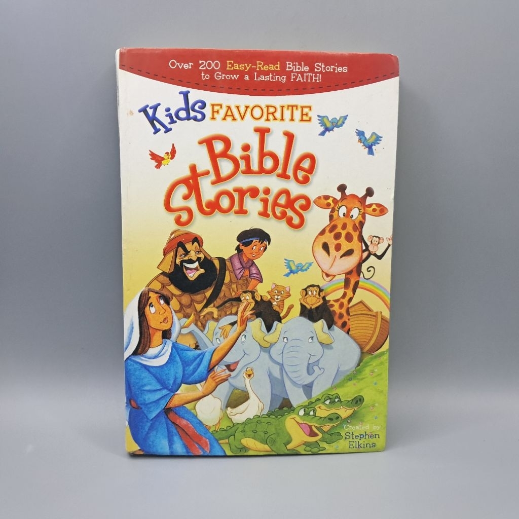 #มือสอง #Bible : Kids Favorite Bible Stories by Stephen Elkins.