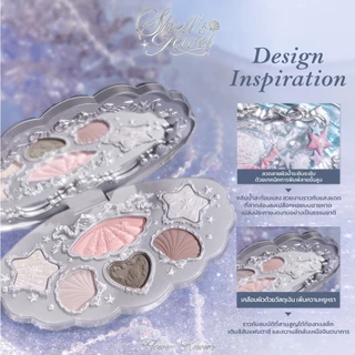 Flower Knows Shell's Jewel Collection 6-Color Makeup Palette