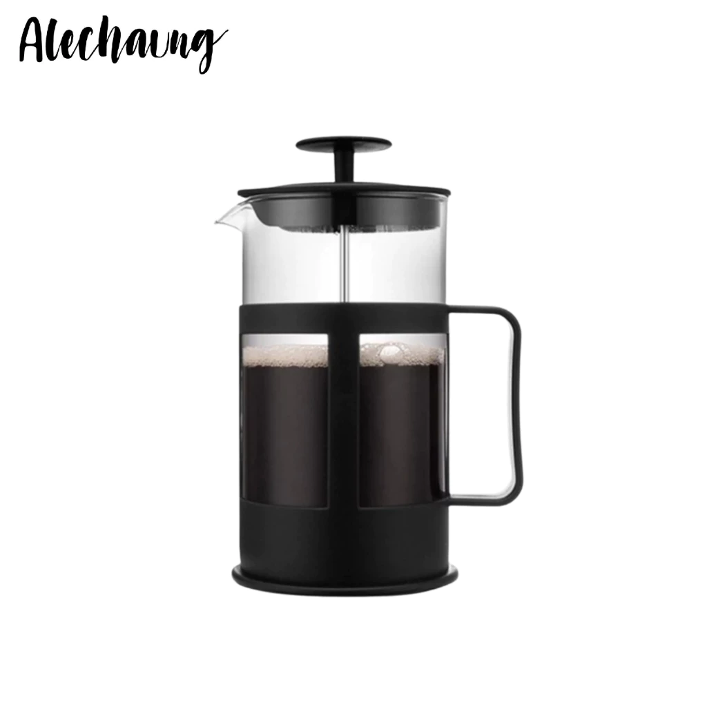 เหยือกชงกาแฟ กาชงกาแฟ French press pot เหยือกชงกาแฟสด สแตนเลส ใช้งานง่าย สะดวก Alechaung coffee