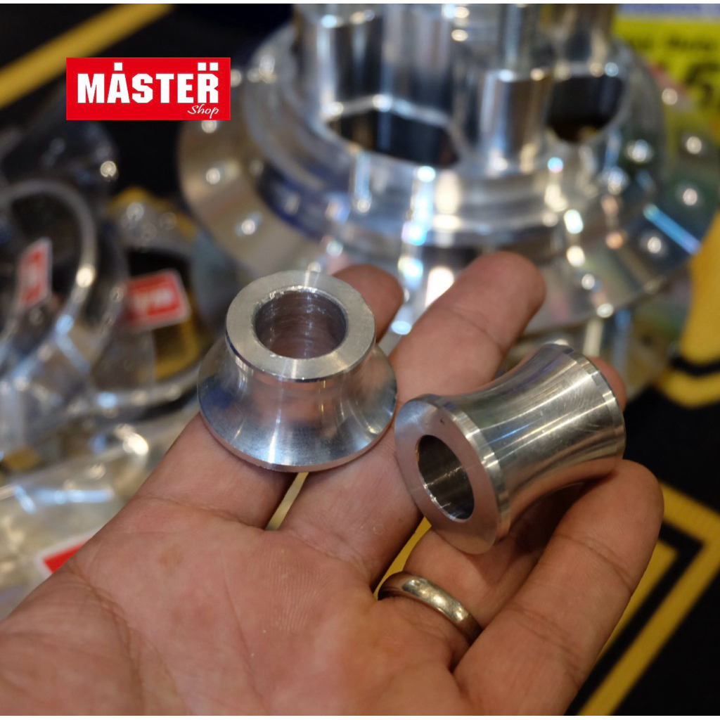 บูทล้อหลังดุม Dash cnc วัสดุอลูมิเนียม 6061 แข็งแรงสวยงามสำหรับอาม มิเนียม Kr ser
