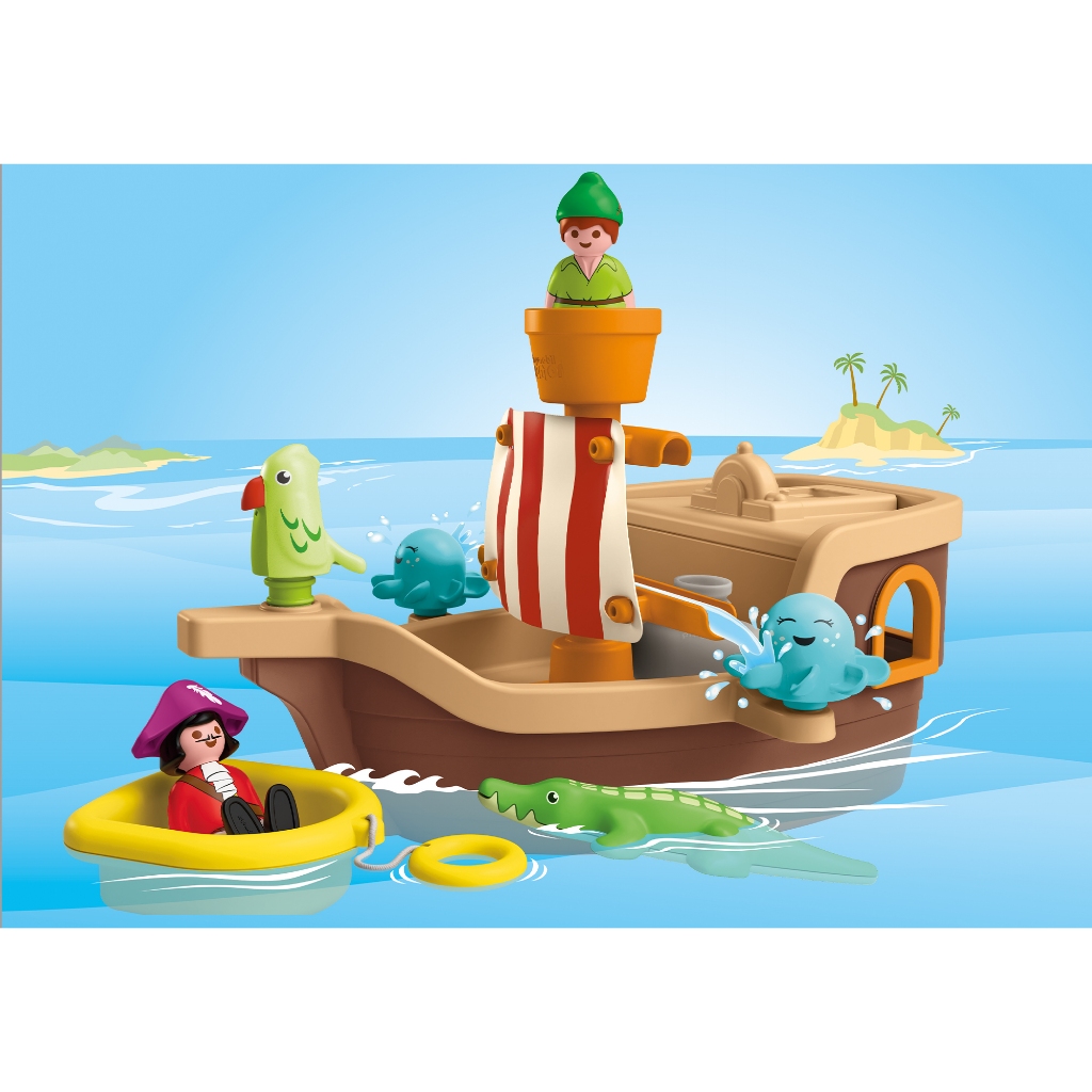 Playmobil 71769 Peter Pan's Splashing Pirate Ship จูเนียร์ & ดิสนีย์ เรือโจรสลัด ปีเตอร์ แพน