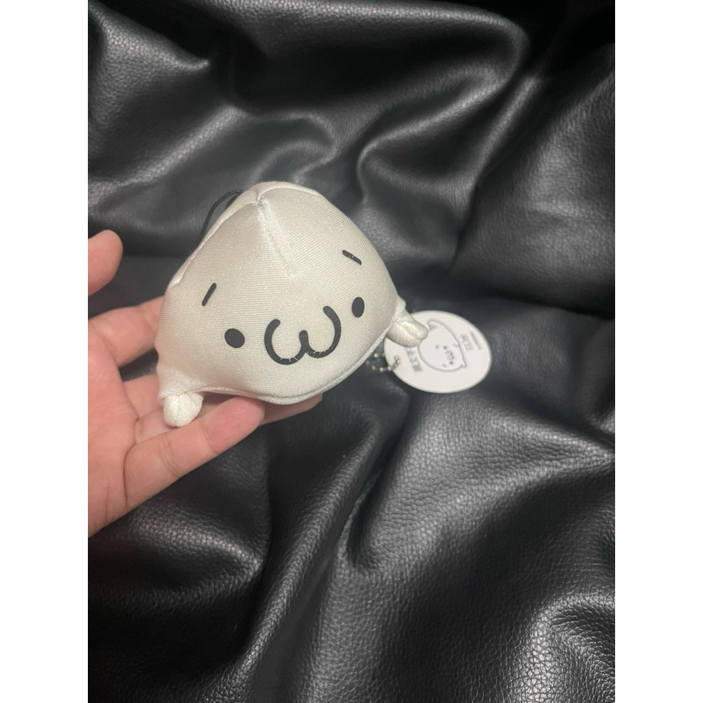 พวงกุญแจ Kaomoji Whale 🐳 mascot emoticon สกรีนปากร้าว J.Dream