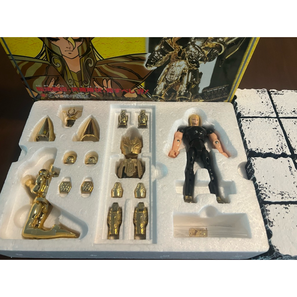 AF Saint Seiya Virgo Shaka 1987 JAPAN vintage figure #โกลด์เซนต์ เวลโก้ ชากะ