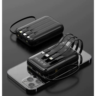 อัพเกรดใหม่2025 รุ่น930 พาวเวอร์แบงค์30000mAh ชาร์จเร็ว120W มีสาย4ชาร์จในตัว รับรอง ios-Android