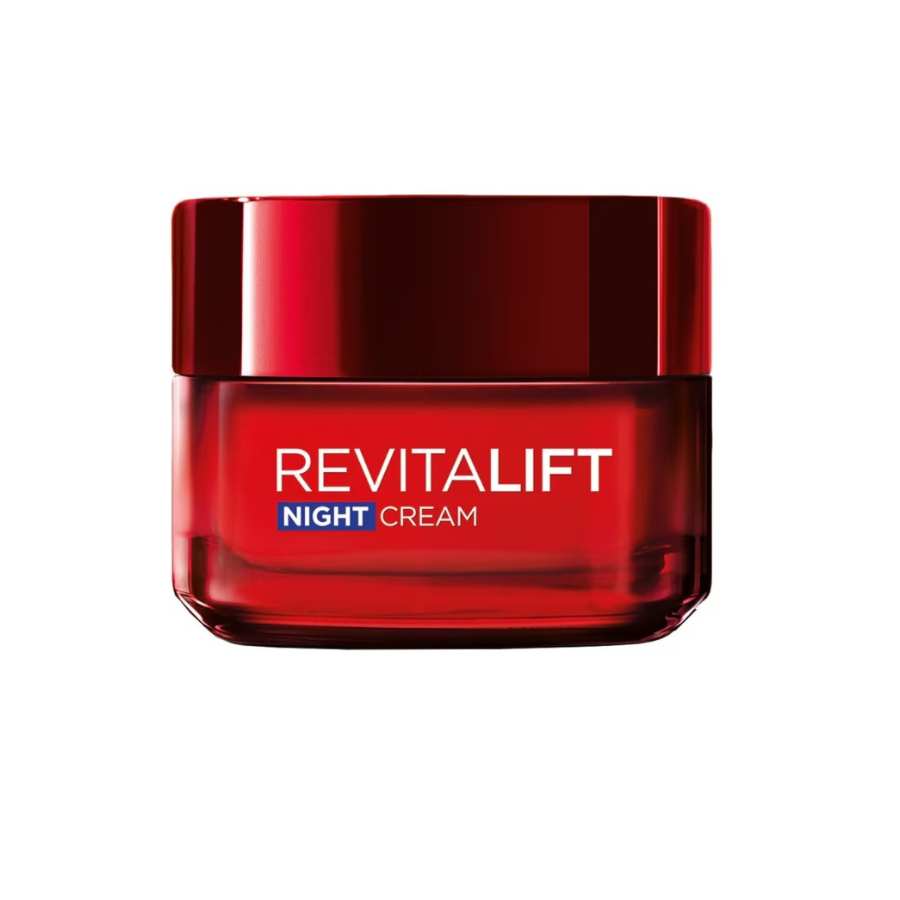 L'Oreal Paris Revitalift Night Cream ลอรีอัล ปารีส รีไวทัลลิฟท์ ไนท์ครีม แอนตี้-ริงเคิล + เฟิร์มมิ่ง 50 มล.