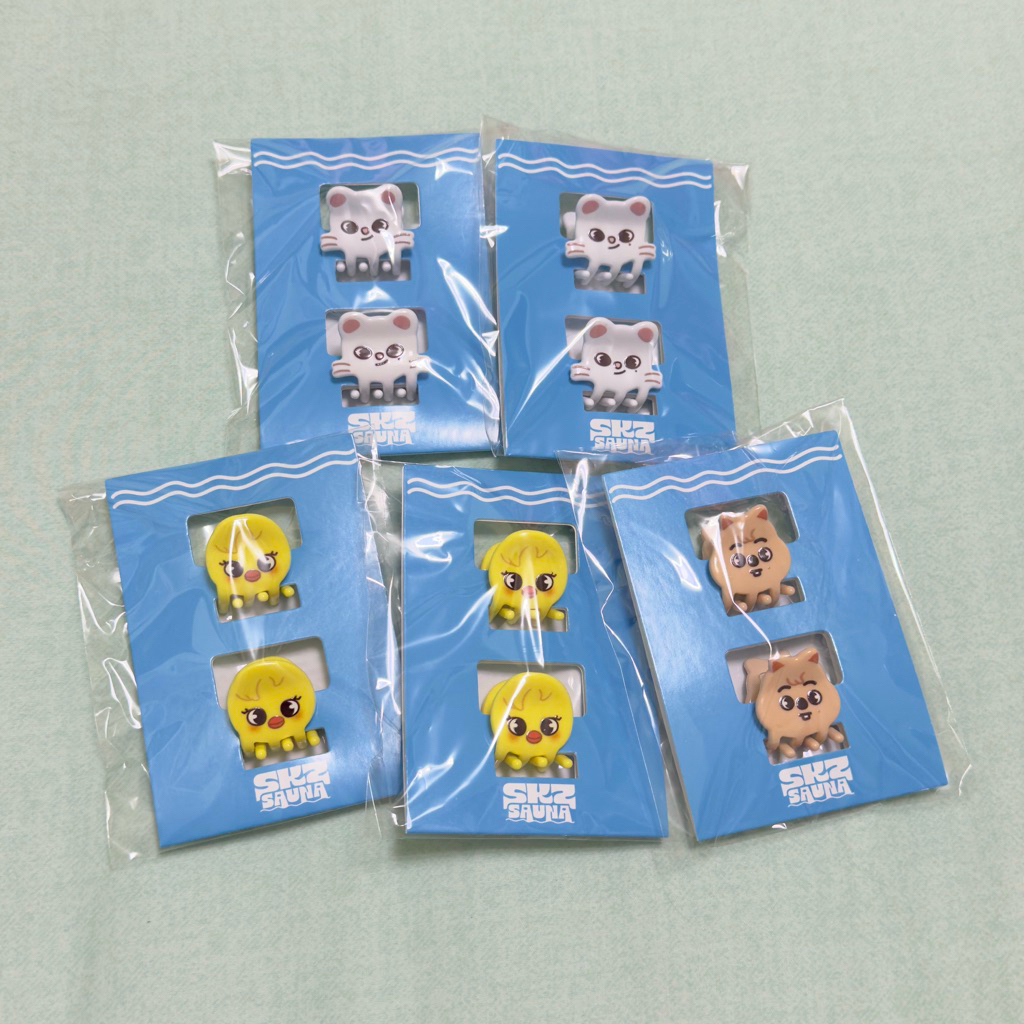 Stray kids Mini hair clip Skzoo ของ official แท้จากคอล pop-up store ญี่ปุ่น