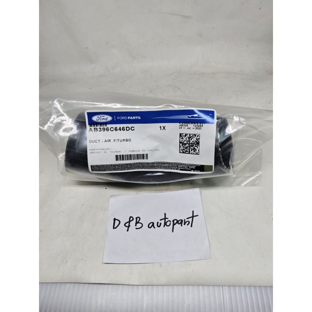ท่ออากาศเทอร์โบ FORD AB39-6C646-DC DUCT-AIR F/TURBO | D&B autopart