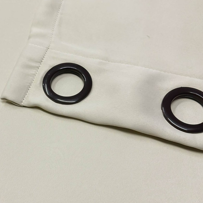 แนะนำ ผ้าม่าน ผ้าม่านหน้าต่าง สีครีมลายใบไม้ ผ้าม่านกันแสง ผ้าม่านสีครีม ประตู กั้นห้องนอน ราคาพิเศษ มีเก็บเงินปลายทาง