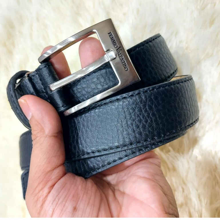 🖤 เข็มขัดหนังแท้ Femmio Valantino ของแท้ มือสอง 🖤