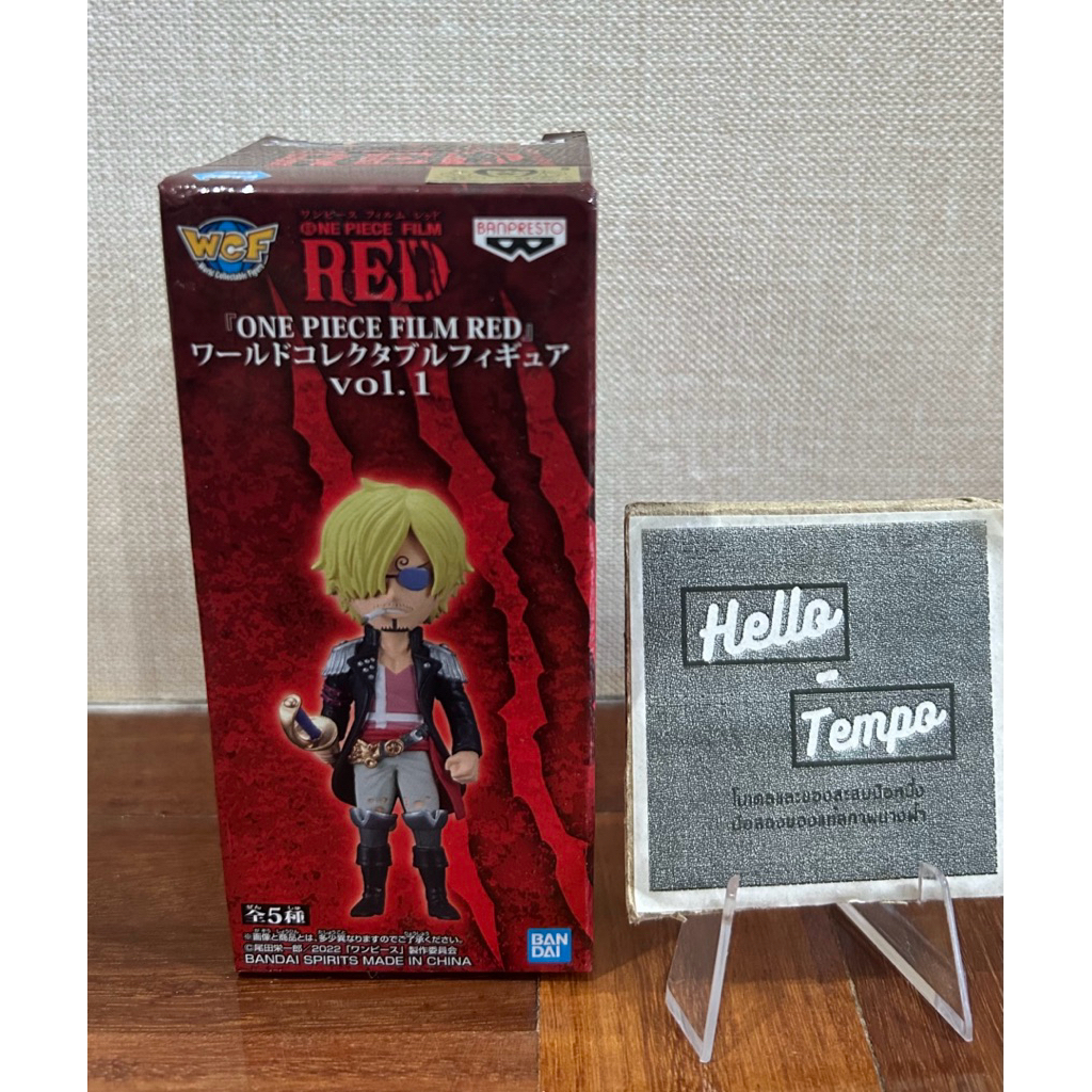 One piece Sanji wcf film red มือ1 พร้อมส่ง ซันจิ