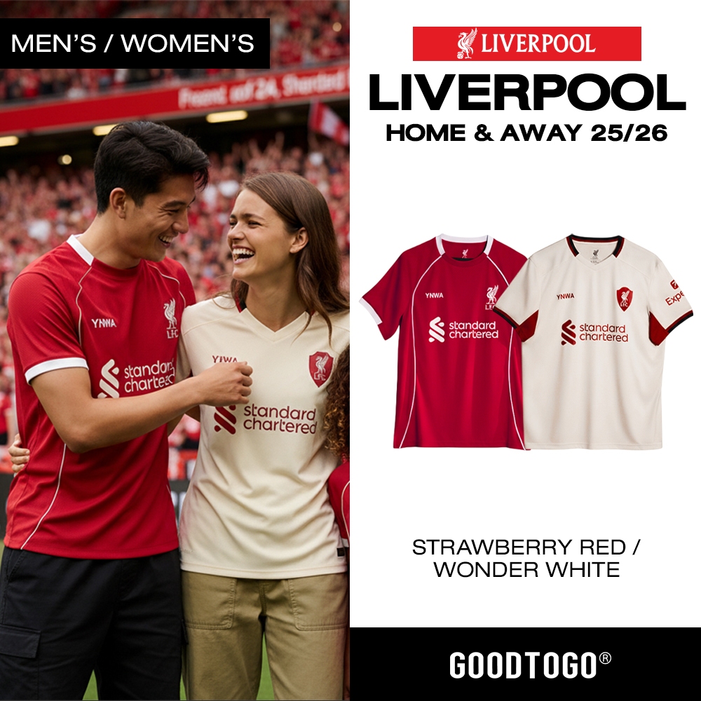 Liverpool Football Club ลิเวอร์พูล เสื้อเชียร์ ชุดเหย้า ชุดเยือน เกรดSupporter ฤดูกาล2025/26 A25SP01 / A25SP05 / S24SP01