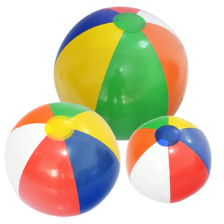 พร้อมส่ง ลูกบอลเป่าลม มี3ขนาด ลูกบอลชายหาด