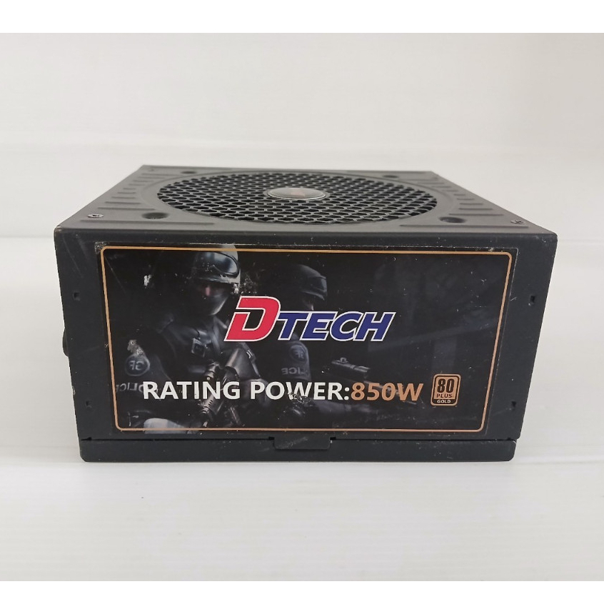 POWER SUPPLY (พาวเวอร์ซัพพลาย) DTECH PW072A (80+ GOLD) 850W  Full Modular