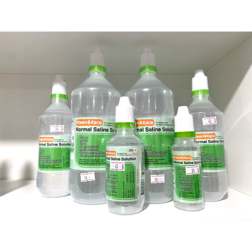Klean and Kare Normal Saline Solution น้ำเกลือล้างตา ล้างจมูก
