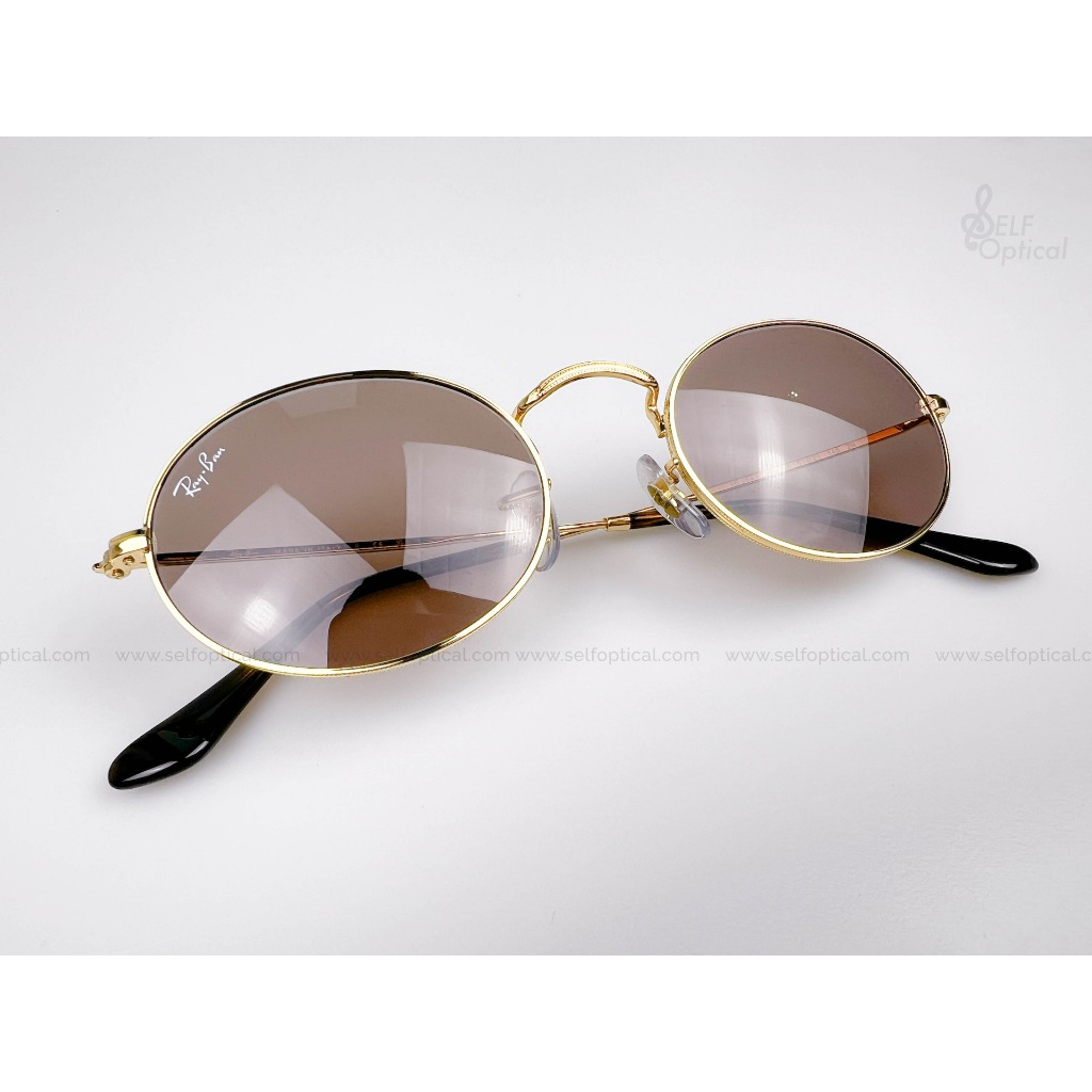 แว่นกันแดด Ray-Ban OVAL RB3547 001/1A Size 51 ของแท้ รับประกัน 2 ปี ศูนย์ไทย พร้อมบริการหลังการขาย