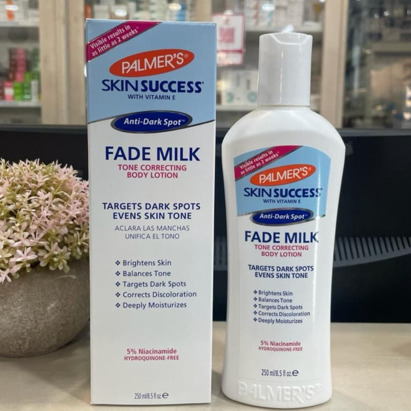 Palmer’s Skin Success lotion  Fade Milk 250mlปาล์มเมอร์ โลชั่นผิวขาว นำเข้าเอง 🗨มีราคาส่ง ทักแชต🗨