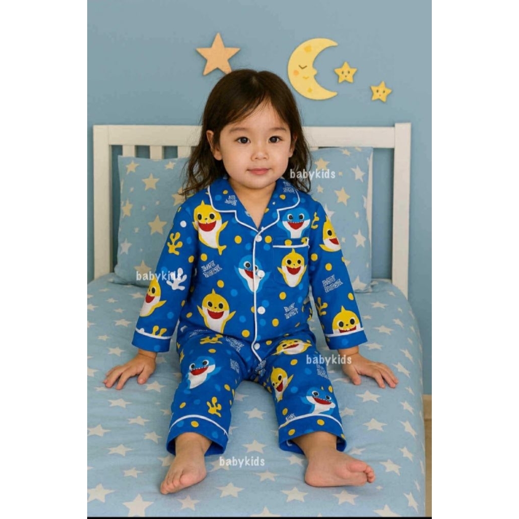 ชุดนอนเด็ก Baby Shark ใส่ได้ทั้งหญิงทั้งชาย