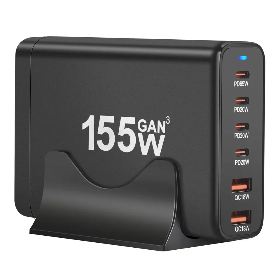 155W Gan Fast Charge 3.0 USB Type C Fast Charger Mobile 6