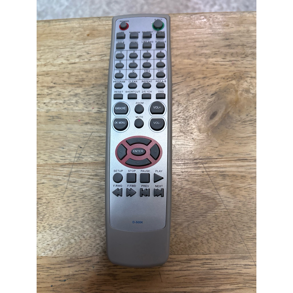 remote/DVDยี่ห้อAJรุ่นD-500K