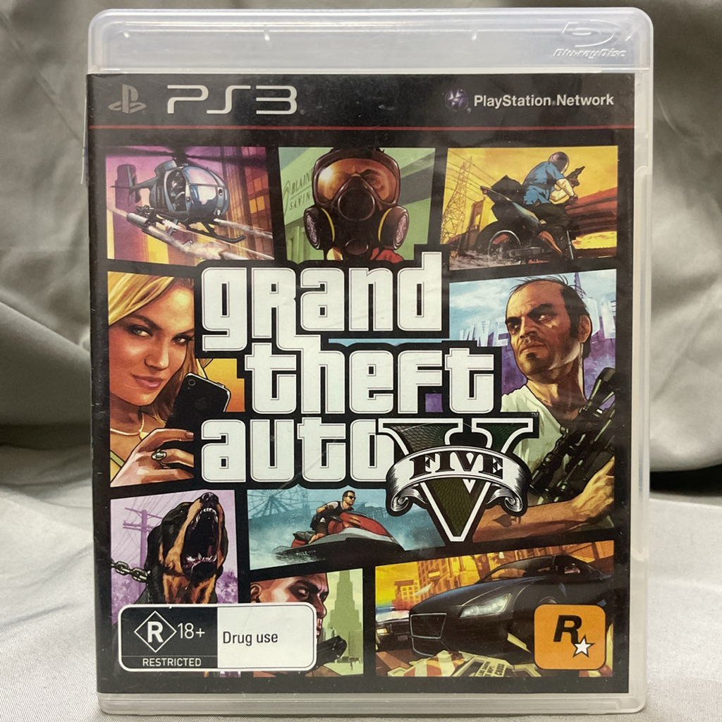แผ่นแท้ [PS3] [English] Grand Theft Auto V (Zone 4 AU/PAL) (BLES-01807) GTA 5