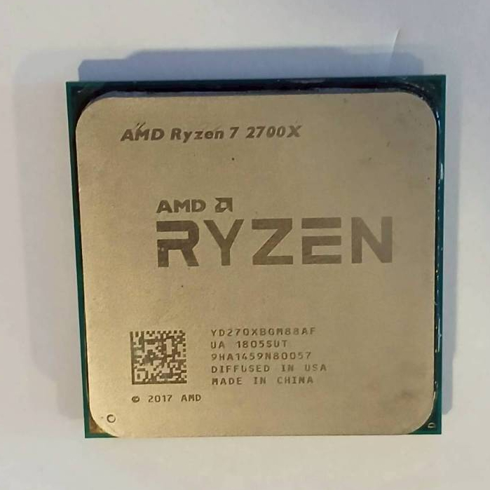 CPU (หน่วยประมวลผล) AMD RYZEN 7 2700X 3.7 GHz (SOCKET AM4)