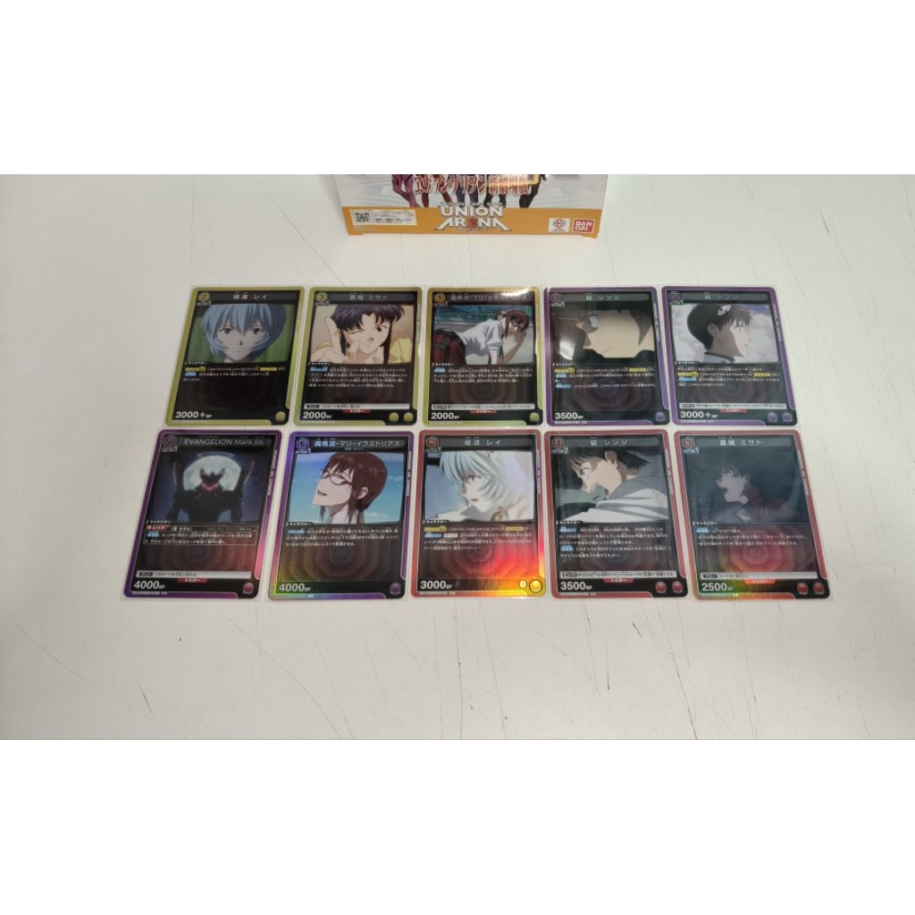 Union Arena: Evangelion (UA44BT) การ์ดระดับ R Foil [ลิขสิทธิ์แท้BANDAI] ขายแยกใบ พร้อมส่ง