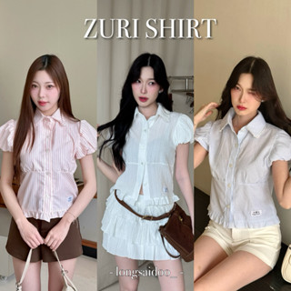 ZURI SHIRT : เสื้อเชิ้ตแขนบอลลูน Longsaidoo_