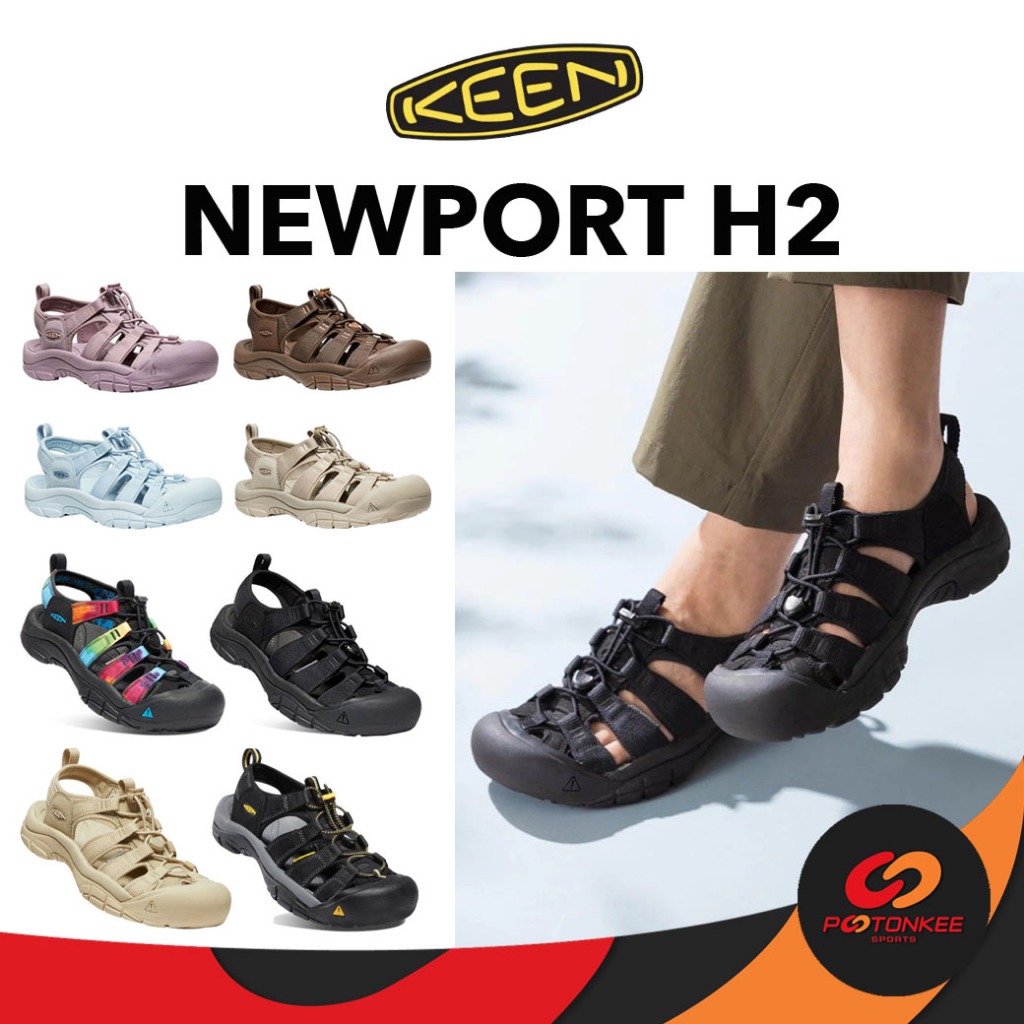 ของแท้ 100% KEEN Newport H2 รองเท้าเท้าแตะรัดส้น ลำลอง หญิง ชาย