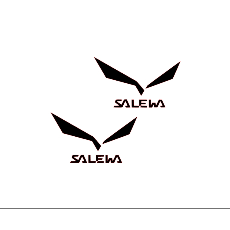 ตัวรีด SLW กว้าง 5.5 x 3.2 Cm. แพ็ค 2 แผ่น รีดได้ทุกเนื้อผ้า