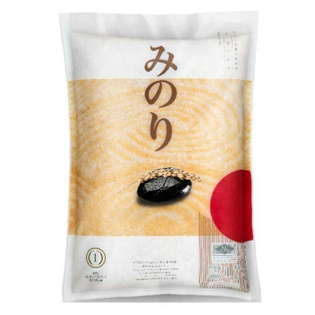 มิโนริ ข้าวญี่ปุ่น 1 กิโลกรัม ข้าวญี่ปุ่นแท้