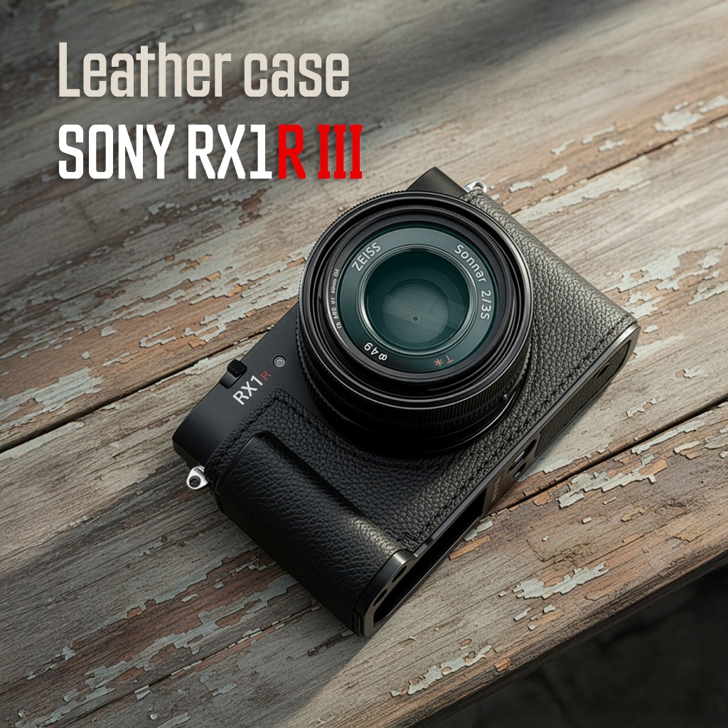 เคส SONY RX1R III Milicase สีดำ Leather Case SONY RX1RIII