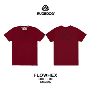 เสื้อยืด แบรนด์ RUDEDOG นุ่มตัวท็อป รุ่น FLOWHEX