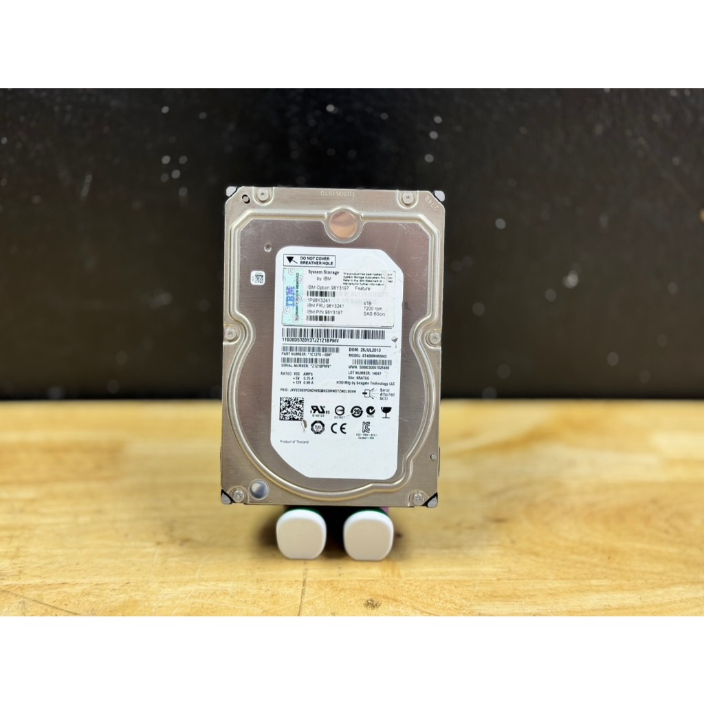 HDD Server 4TB SAS 7200RPM (DELL / HP / IBM) เกรด Enterprise