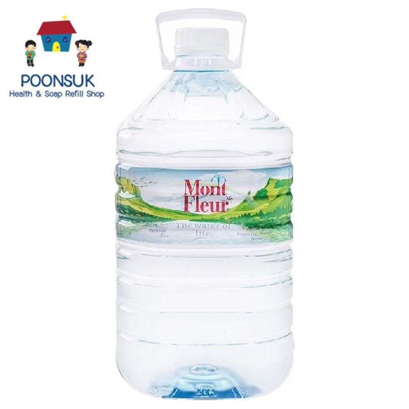 mont fleur มองต์เฟลอ น้ำแร่ น้ำแร่ธรรมชาติ 5 ลิตร