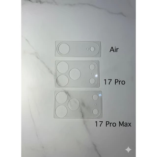ฟิล์มกันรอยฐานกล้อง ผิวด้าน สำหรับ iPhone 17 Pro Max / 17 Pro / Air (1 ชุด มี 2 ชิ้น)