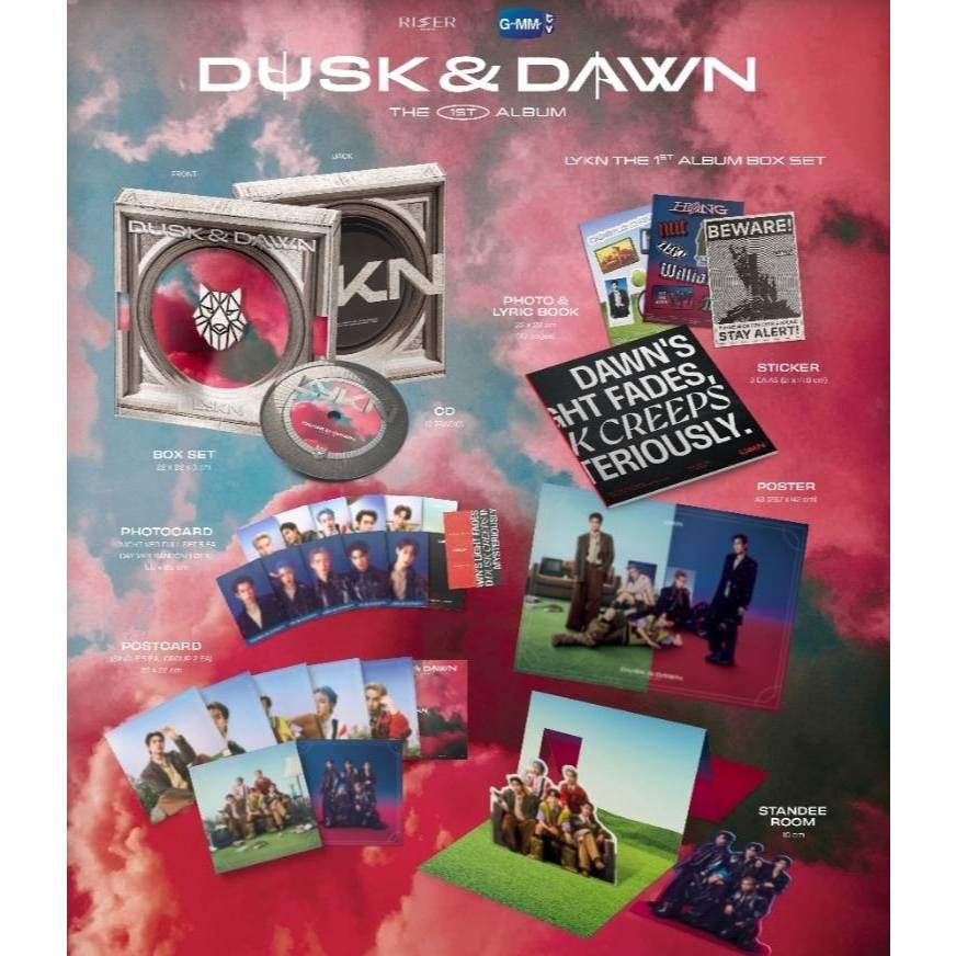 LYKN DUSK & DAWN THE FIRST ALBUM #LYKN #GMM **พร้อมส่ง