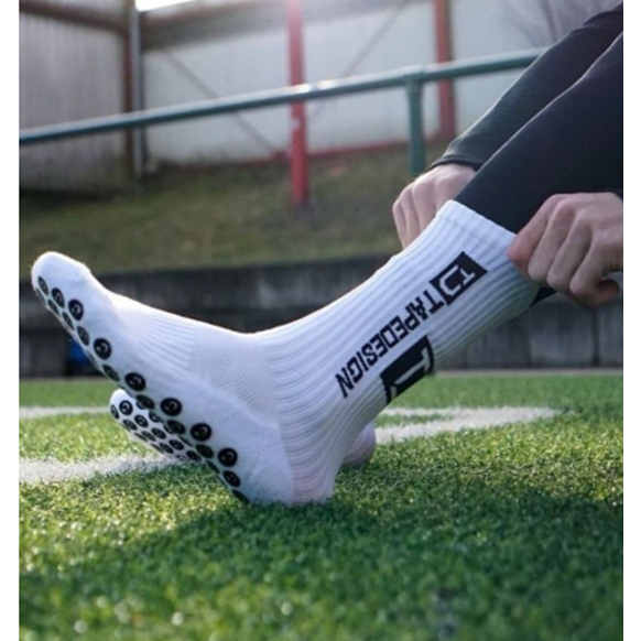 🔥 เทอร์ปาลิง มุราห์ 🔥 การออกแบบเทปป้องกันการลื่น  ถุงเท้า sockin sukan กีฬาป้องกันการลื่นฟุตบอลฟุตซอล takraw hiking - รูปที่ 2