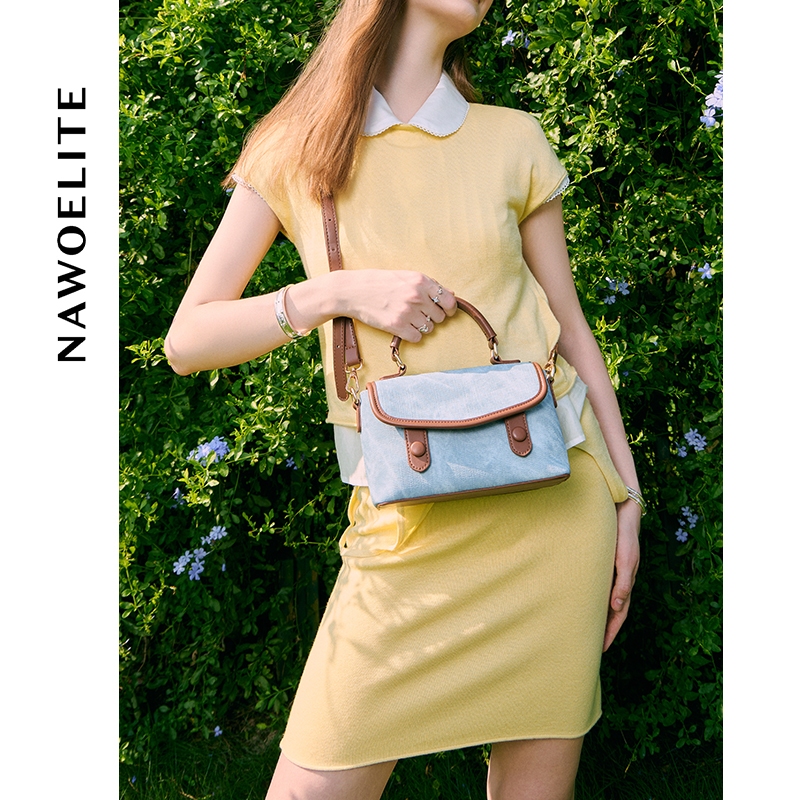NAWOELITE Cambridge Bag มีหลายสี กระเป๋าสะพายไหล่สไตล์สำหรับผู้หญิงแฟชั่นผู้หญิง เหมาะกับทุกลุค กระเป๋าสะพายข้างผู้หญิง
