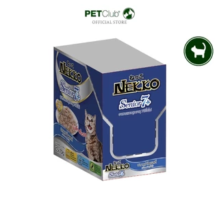 [PETClub] Nekko Senior 7+ 11+ Pouch - อาหารเปียกแมวสูงวัย 7+,11+ (ยกกล่อง12ซอง/ยกลัง48ซอง)
